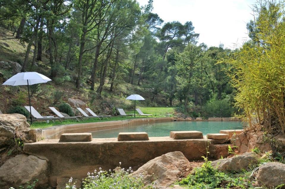 Bed and Breakfast Le Moulin En Provence Saint-Antonin-sur-Bayon Exterior foto