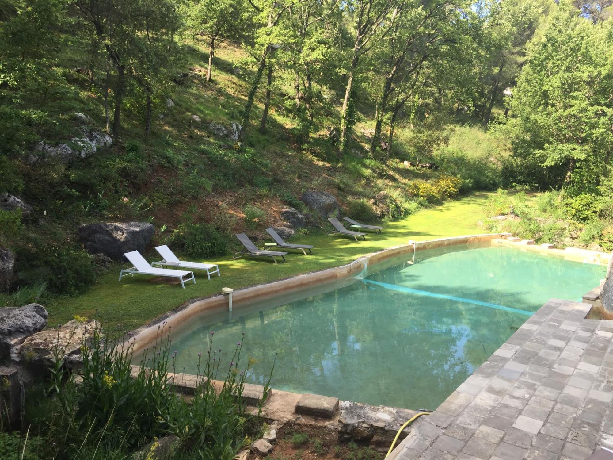 Bed and Breakfast Le Moulin En Provence Saint-Antonin-sur-Bayon Exterior foto